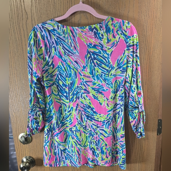 Vibrant Multicolor Women's Top - Picture 4 of 4